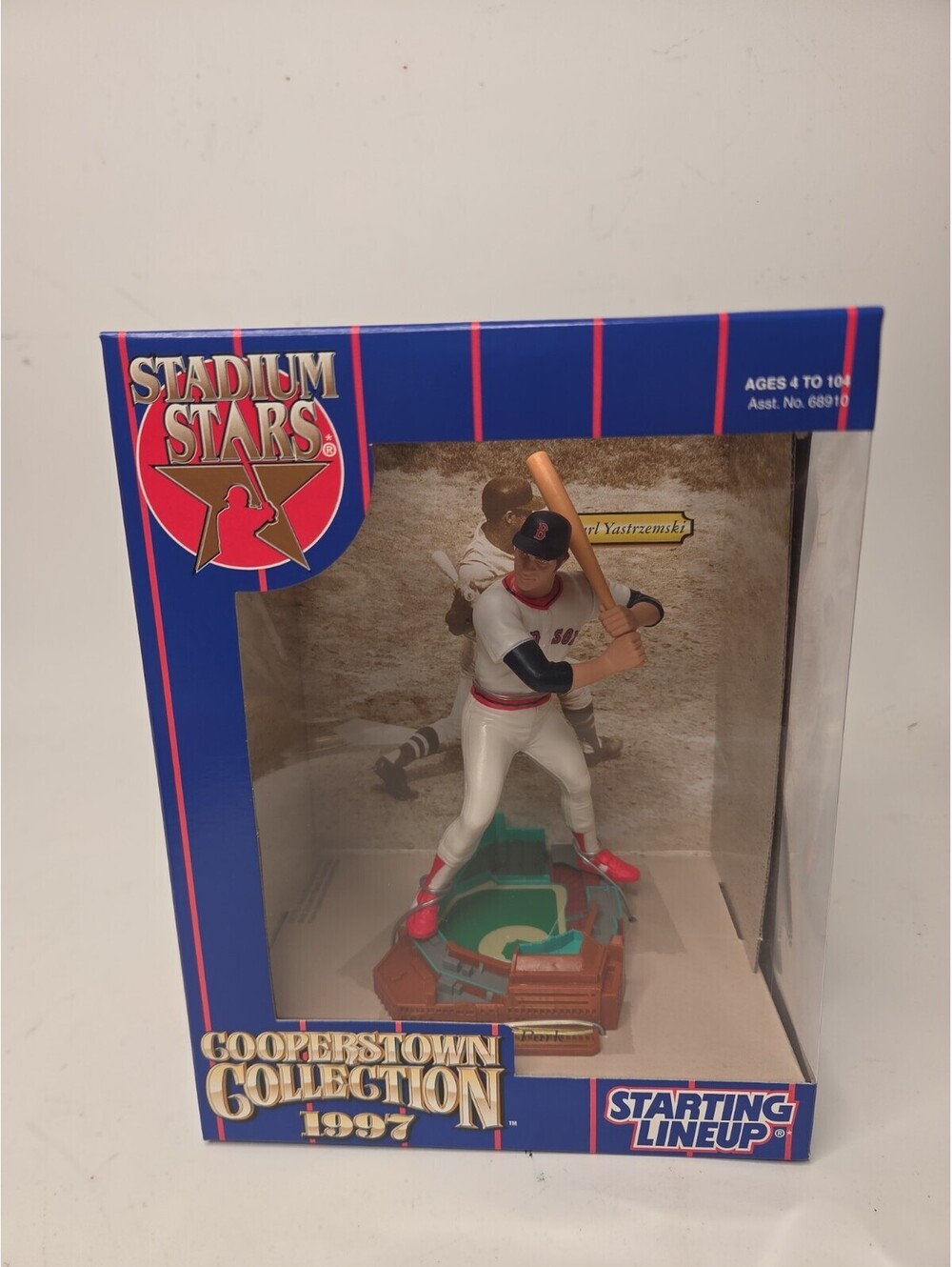 1997 CARL YASTRZEMSKI RED SOX STARTING LINEUP - "STADIUM STARS" FENWAY PARK